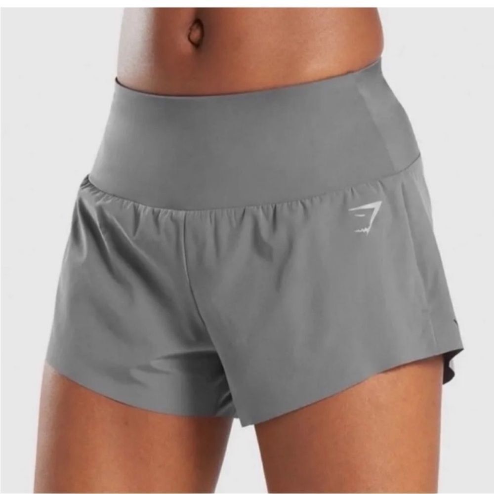 Gymshark Gray Speed Shorts Size M